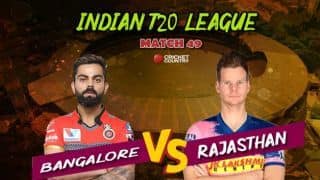 RCB vs RR LIVE: Rain arrives again, match abandoned, RCB officially out of IPL 2019